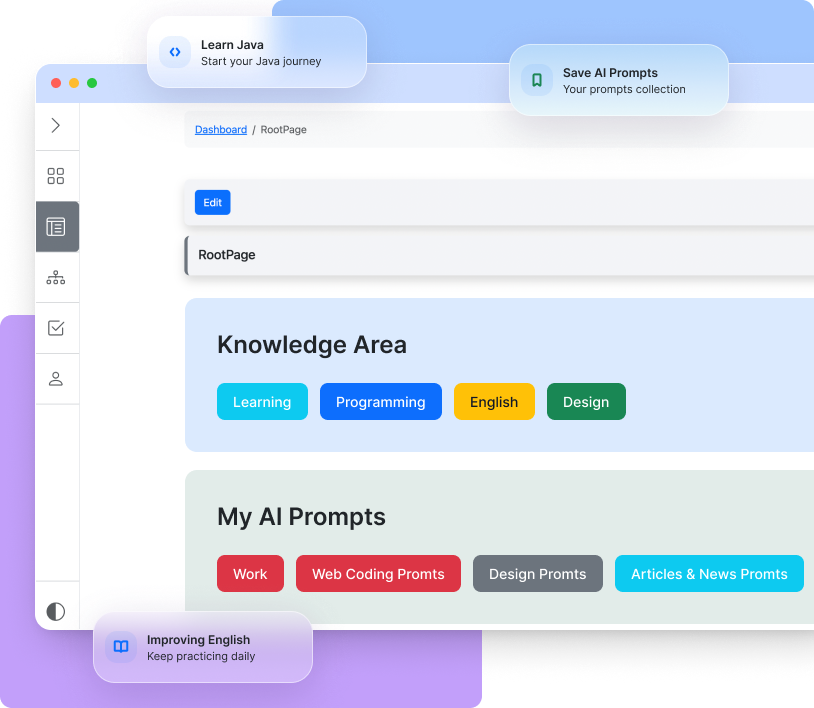 KnowledgeNote demo picture